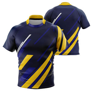 Maillot de rugby pour homme de qualité supérieure, respirant et léger, idéal pour les matchs, par Maven Togs - Product Image 1