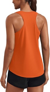 Camiseta sin Mangas para Mujer, Blanca, Tejida, Sólida, Transpirable, Corte Casual, Largo Regular, sin Cuello - Product Image 6