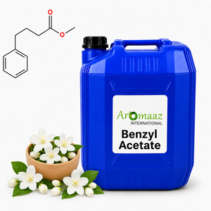 Aromaaz International, Acetato de Bencilo 99.5% Puro, Fragancia Floral Sintética Líquida, Aroma Industrial, CAS 140-11-4, FEMA 2237 - Product Image 3