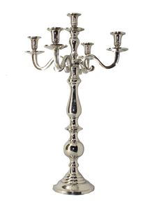 Elegante Candelabro de Metal para Decoración de Hoteles, Mesas de Banquete y Centros de Mesa para Recepciones - Product Image 5