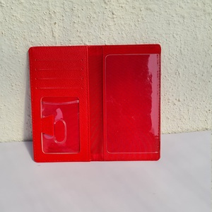 Cartera de negocios de lujo de cuero PU de alta calidad Unisex, cierre plegable, bloqueo RFID, soporte antirrobo para chequera - Product Image 3