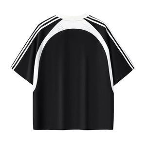 Camiseta Raglán Clásica OEM y ODM, Proveedor de Moda Casual Diaria, Camiseta Raglán Premium en Blanco, Fabricante de Etiqueta Privada Personalizada - Product Image 2
