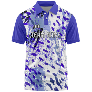 เสื้อคริกเก็ตทีมแบบกำหนดเอง ไซส์ใหญ่ ดีไซน์แบบซับลิเมชั่น น้ำหนักเบา ระบายอากาศได้ดี ชุดกีฬา ฤดูใบไม้ผลิ ฤดูร้อน ผู้จำหน่ายขายส่ง - Product Image 2