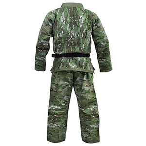 Custom Camouflage BJJ Gi Uniform for Adults Lightweight Polyester Cotton Judo <b>Kimono</b> Martial Arts Training Suit Custom Logo OEM - Product Image 4