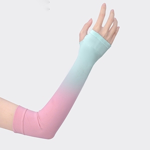 Manchons de bras pour le basketball, la course à pied, le cyclisme, le volley-ball, avec trou pour le pouce, logo personnalisé, protection UV, rafraîchissants, écologiques, résistants à l'eau - Product Image 5