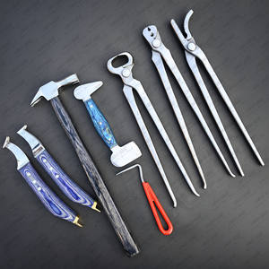Kit d'outils de maréchal-ferrant de haute qualité coupe-mur de sabot coupe-sabot Alligator à Double extrémité pince en acier lames alignées - Product Image 1