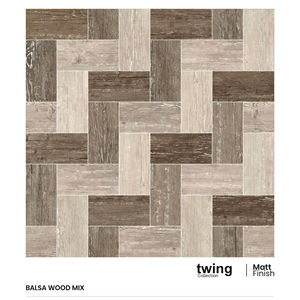 Azulejos de Cerámica Vitrificada con Aspecto de Madera Mate de Alta Calidad y Diseño Moderno, Tamaños de 600x600 mm, Acabado Mate para Interiores, Gran Venta - Product Image 1