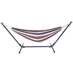 CAPPOTTI DA DONNA Neri con Fiori Argentati e Amaca a Righe Caffè in Poliestere - Product Image 3
