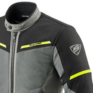 Motorcycle Riding Jacket for Men Racing with <b>Protectors</b> and Windproof Lining Textile Jacket - Product Image 3