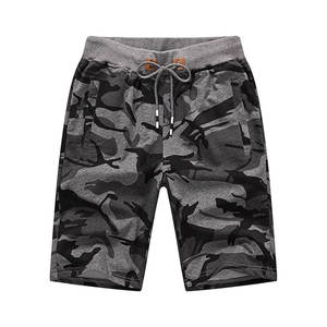 Pantalones Cortos Deportivos de Algodón 100% con Cordón, Color Caqui, para Entrenamiento, Casuales, Estilo Urbano, para Hombre - Product Image 5