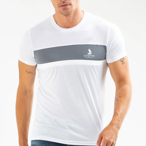 T-shirt Homme Coupe Classique Personnalisé en Gros, Logo Imprimé, 100% Coton Écologique 180g pour Vente en Ligne - Product Image 1