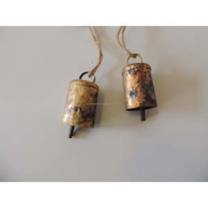 Ornement de salon en laiton avec finition dorée idéal pour la suspension créative d'arbre de Noël et la décoration de vacances à la main - Product Image 2