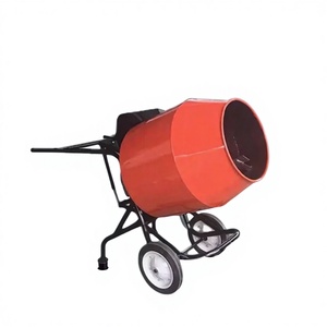 High Performance Mini Cement Mixer Malaysia Wholesale <b>Double</b> <b>Pillow</b> Bearing Motor Engine - Product Image 1