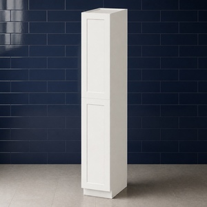 Armario de despensa al por mayor de 15 pulgadas de alto, estilo Shaker blanco de 96 pulgadas de alto y 24 pulgadas de profundidad, RTA, de fábrica de Vietnam - Product Image 4