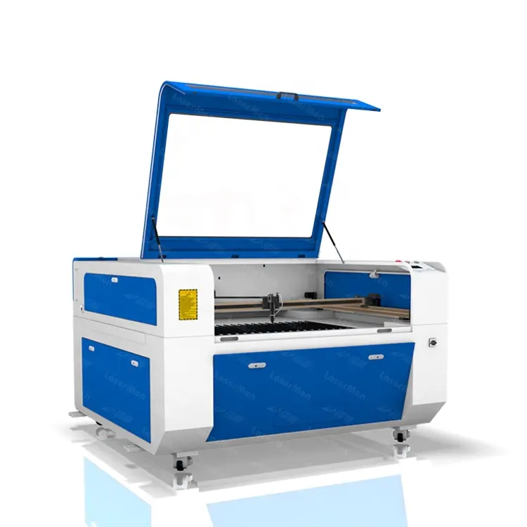 Chinese supply CO2 CNC mdf laser cutter with red dot pointer