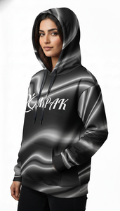 เสื้อฮู้ดดี้โอเวอร์ไซส์สไตล์ลำลองสำหรับทุกเพศ พร้อมดีไซน์พิมพ์ลายแบบซับลิเมชั่นความละเอียดสูง สำหรับแฟชั่นไลฟ์สไตล์ - Product Image 4