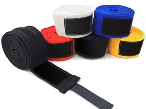 Bandages de boxe en coton et nylon écologiques, confortables, pour Muay Thai, impression personnalisée, largeur 5 cm, longueur 250 cm - Product Image 3