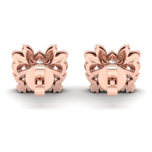 REYES Pendientes de Plata de Ley 925 con Moissanita, Elegantes y Atemporales, Joyería Fina Minimalista para Mujer - Product Image 4