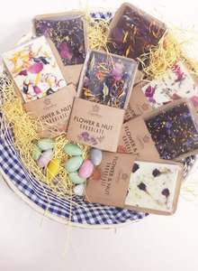 Luxury Chocolate Gift <b>Box</b> Of Chocolate Bar With Flowers and Nuts, Custom <b>Box</b> For Women's Gift Set - Product Image 6
