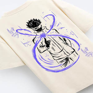 Camisetas informales con logotipo personalizado para hombre, camiseta teñida lisa de manga corta con cuello redondo y relieve de gran tamaño - Product Image 5