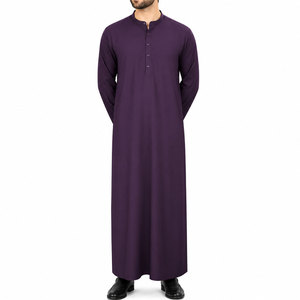 Robes musulmanes légères de haute qualité, idéales pour la prière, le Ramadan et les rassemblements de l'Aïd, design confortable et coupe décontractée. - Product Image 1