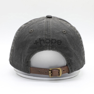 Distressed <b>Baseball</b> <b>Cap</b> Men Plain Vintage Custom Embroidery Logo Breathable Waterproof 6-Panel Cotton <b>Baseball</b> <b>Cap</b> - Product Image 4