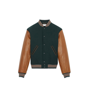 Chaqueta Bomber Casual para Hombre, Negra, Ligera, con Dobladillo Acanalado, Prenda Exterior de Moda - Product Image 4