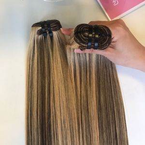 100% ผมตรงสีบลอนด์สีน้ำตาลแบบผสมผมคนผมแท้เวียดนาม - Product Image 1