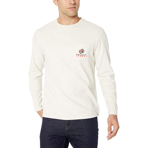 T-shirt décontracté à manches longues pour homme – Personnalisation OEM, Coton léger, Fournisseur de vêtements en gros - Product Image 4
