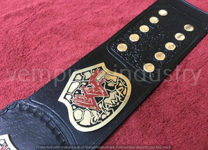 Cinturón de Campeonato de Karate, BJJ y Boxeo de Cuero OEM Personalizado, Transpirable, Impermeable, Ecológico, Ligero, de Cintura Alta, 2 cm de Grosor - Product Image 4
