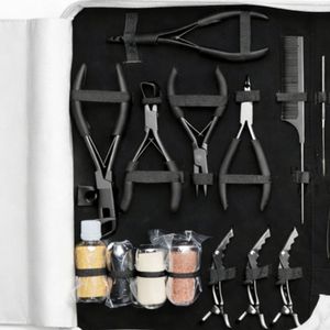 Herramientas para extensiones de cabello, kit profesional de raspador de cinta, kit completo de herramientas para extensiones de cabello, estuche de alta calidad - Product Image 5
