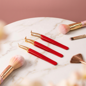 Outil de rehaussement des cils professionnel multifonctionnel en acier inoxydable avec logo personnalisé, pointe inclinée et incurvée, durable, pour sourcils et cils - Product Image 2