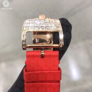 Montre mécanique analogique de luxe pour homme Charm Jewells, en acier inoxydable, verre cristal, cadran carré de 40 mm, étanche 10 bars - Product Image 4