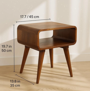 Mesitas de Noche Elegantes para Dormitorio, Mesita de Noche Moderna de Madera para Dormitorio y Hogar - Product Image 5
