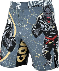 Ensemble short et rashguard MMA pour hommes en gros – Personnalisé, polyester et élasthanne, léger et respirant pour BJJ, Jiu Jitsu, Kickboxing, Muay Thai - Product Image 6