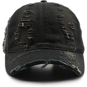 Logotipo bordado personalizado sombrero de papá desgastado gorras de béisbol para Negocios Americano Deportivo playa Hip Hop transpirable Denim amantes - Product Image 1