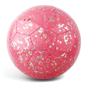 Street <b>Football</b> Soccer Ball Machine Stitched <b>Leather</b> Paint Splatter Design Indoor Outdoor Sports Use OEM Customized Logo - Product Image 5