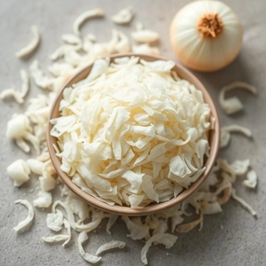 Hojuelas de cebolla blanca cruda premium |   Secado al Sol Natural |   Grado Alimenticio |   Cebollas Deshidratadas y Secas en Rodajas |   Marca CareQue - Product Image 3