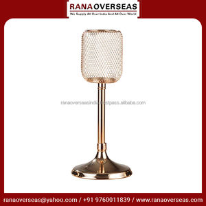 Bougeoirs luxueux en maille avec de superbes designs Décoration de maison de Noël et centres de table de fête pour événements de mariage - Product Image 2