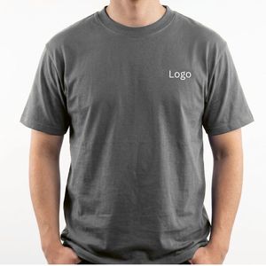 T-shirt Homme Décontracté à Col Rond 100% Coton avec Logo Imprimé Numérique Anti-Plis et Respirant à Manches Courtes – Vente en Gros - Product Image 1