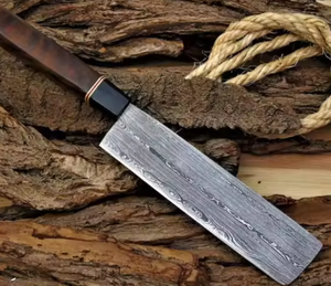 Couteau de Chef de Cuisine en Acier Damas PRESTIGE BLADES 2026, Ambidextre, Compatible Lave-Vaisselle, Manche Fait Main, Haute Qualité, OEM, Vente en Gros - Product Image 2