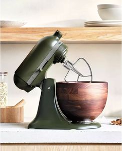 Solid Wood Handmade KitchenAid Mixer <b>Bowl</b>-Modern Design Eco-Friendly Premium Baking <b>Bowl</b> for Housewarming & Ramadan - Product Image 4
