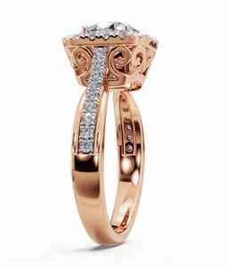 Joyería de Diamantes de 1.421 Quilates, 37 Piedras, Oro Sólido de 9k, 14k, 18k, Oro Amarillo, Rosa y Blanco, Piedras Preciosas Auténticas, Joyería Fina, Regalo de Lujo para Ella - Product Image 4
