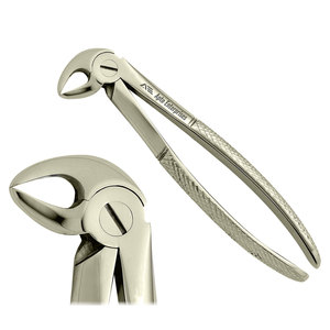 Pinzas de Extracción Dental Fig. 33, Instrumento Quirúrgico de Acero Inoxidable, Alicates Profesionales para Extracción de Dientes - Product Image 1