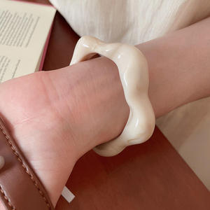 Artisan Resin <b>Bangle</b> Handmade Fashion Jewelry for Modern Women by Tradebyd - Product Image 1