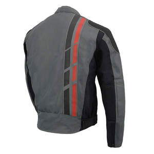 Blouson de moto personnalisé pour pilote américain, veste de protection textile pour course automobile - Product Image 2