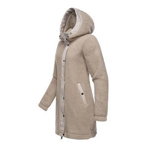Chaqueta Parka con Capucha para Mujer, Estilo Nuevo, Logotipo Personalizado, Doble Capa de Forro Polar, Transpirable, de Secado Rápido, Ecológica, para Exteriores - Product Image 5