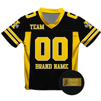 Camiseta de Fútbol Sublimada al 100% de Poliéster, Ligera y Transpirable para Verano, Manga Corta, Personalizable con Nombre y Número del Equipo, Venta al Por Mayor