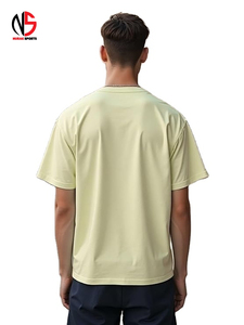 เสื้อยืดโอเวอร์ไซส์ทรงหลวมสไตล์สตรีทแวร์สำหรับผู้ชาย แขนสั้น คอกลม ไซส์ใหญ่พิเศษ คุณภาพดี จาก NURAK's 2026 - Product Image 3