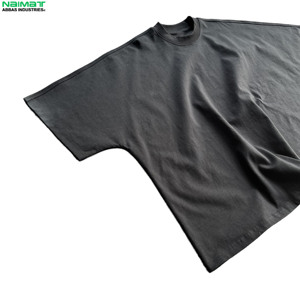 T-shirt Homme Streetwear Vintage Teint à la Pigmentation Effet Délavé Rétro Lavage Acide Coton Lourd Tendance - Product Image 6